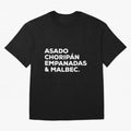 Argentine Cuisine Oversized T-Shirt Represent Football Lovers during the FIFA World Cup 2026 Journey through Messi and Cristiano Ronaldo Highlights, Germany Pride, Game Day Rituals, Football Legends, Country Pride and the Road to the Final; Perfect
