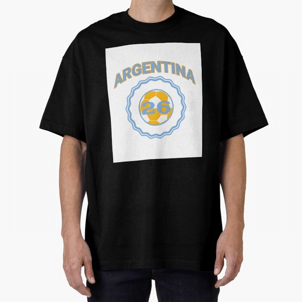 Argentina 2026 world cup soccer badge Premium T-Shirt Make Game Day About FIFA World Cup 2026 for Fans of Messi and England, Bringing Fan Favorite Moments, National Team Passion, Big Match Drama and Soccer History; Perfect for Fans, Collectors,