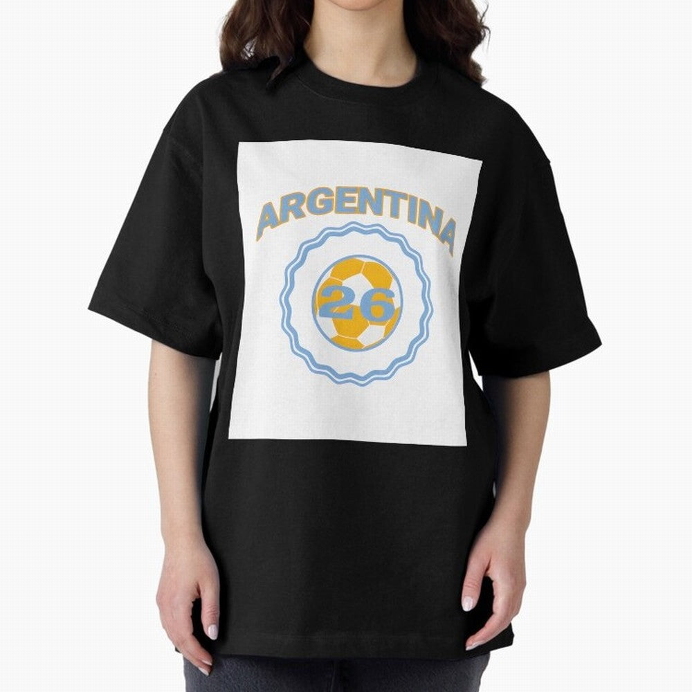 Argentina 2026 world cup soccer badge Premium T-Shirt Make Game Day About FIFA World Cup 2026 for Fans of Messi and England, Bringing Fan Favorite Moments, National Team Passion, Big Match Drama and Soccer History; Perfect for Fans, Collectors,