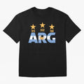 Argentina World Champion ¨C La Albiceleste Tri-blend T-Shirt Stand with the FIFA World Cup 2026 USA Canada Mexico Journey through Messi Highlights, Argentina and Brazil Pride, Football Festival Excitement, Trophy Ambitions, Country Rivalries and