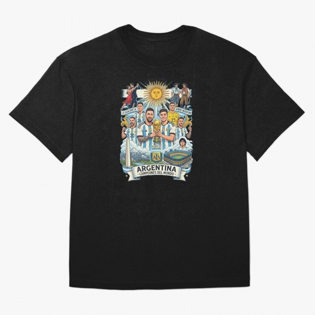 Argentina 2026 ¨C Copa Mundial Spirit Classic T-Shirt Join the Global Buzz around Global Football Passion for FIFA World Cup 2026 USA Canada Mexico, Made for CR7 and Messi, France, Fan Favorite Moments, National Team Passion, Big Match Drama and