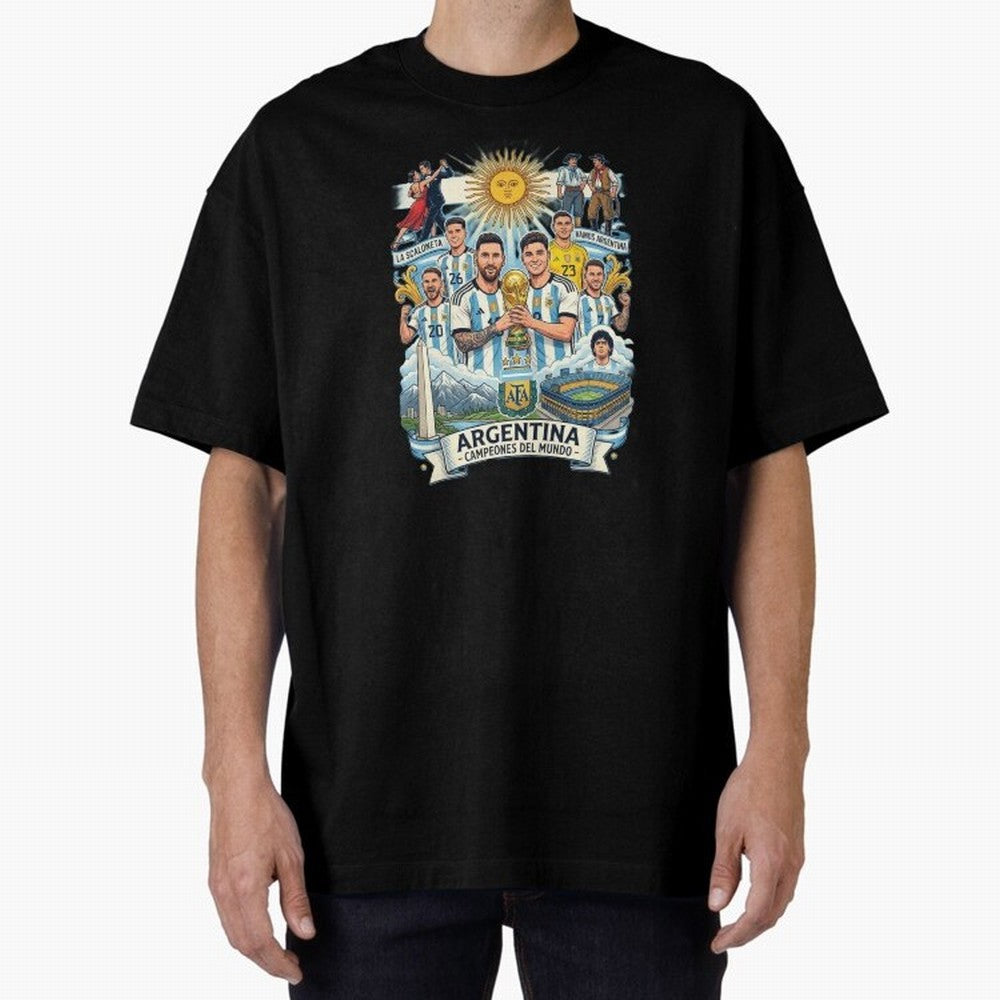 Argentina 2026 ¨C Copa Mundial Spirit Classic T-Shirt Join the Global Buzz around Global Football Passion for FIFA World Cup 2026 USA Canada Mexico, Made for CR7 and Messi, France, Fan Favorite Moments, National Team Passion, Big Match Drama and