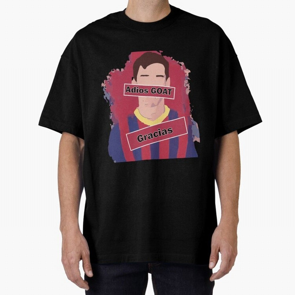 adios goat, gracias| Perfect Gift For you and friends Classic T-Shirt Bring Match Day Fire to FIFA World Cup 2026 USA Canada Mexico Filled with CR7 and Messi, Portugal Energy, Stadium Memories, Football Loyalty, International Chants and