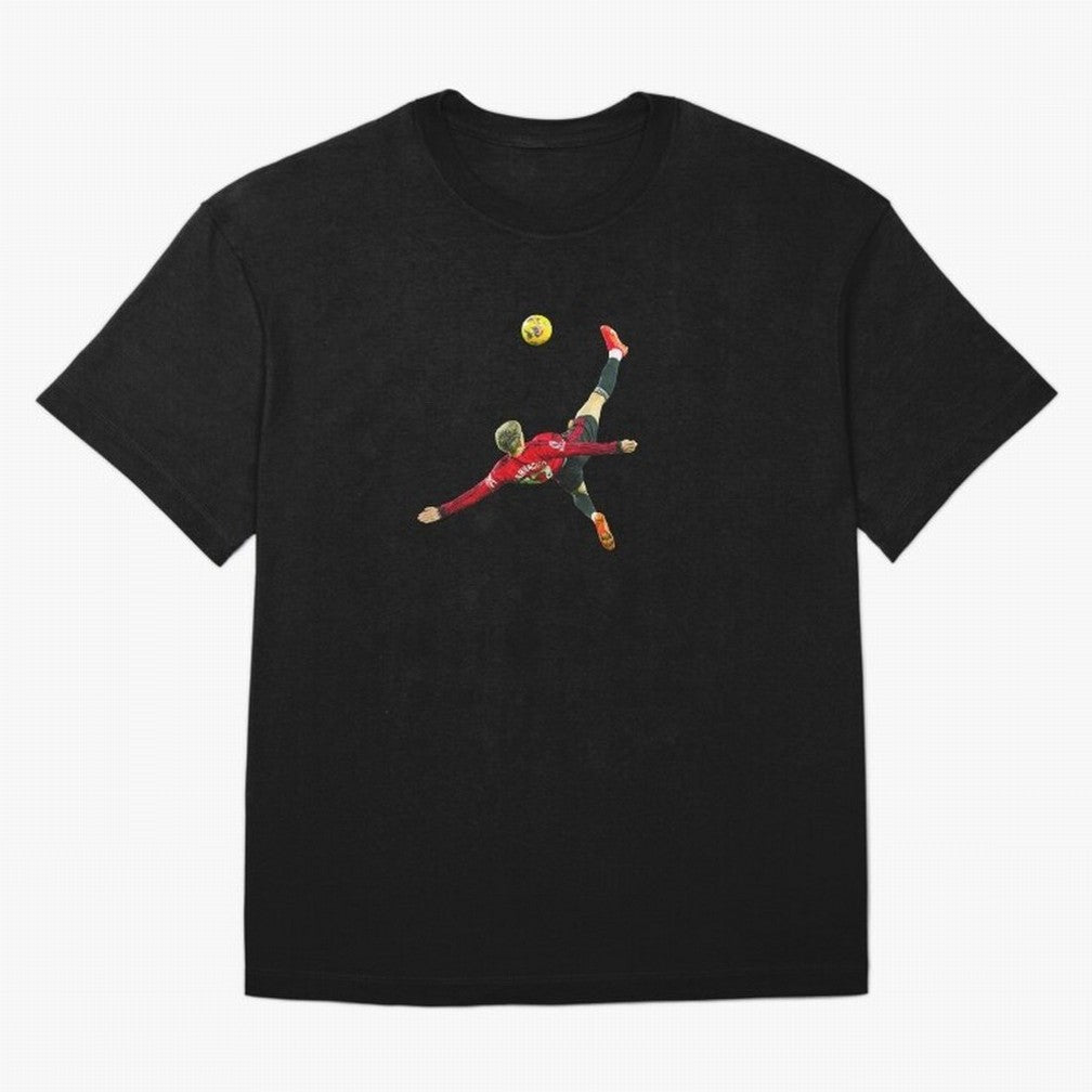 Alejandro Garnacho Bicycle Kick Classic T-Shirt Support Iconic Players in FIFA World Cup 2026 USA Canada Mexico Inspired by Cristiano Ronaldo, Spain and Netherlands Energy, Retro Football Energy, Iconic Rivalries, Trophy Chase Drama and Stadium