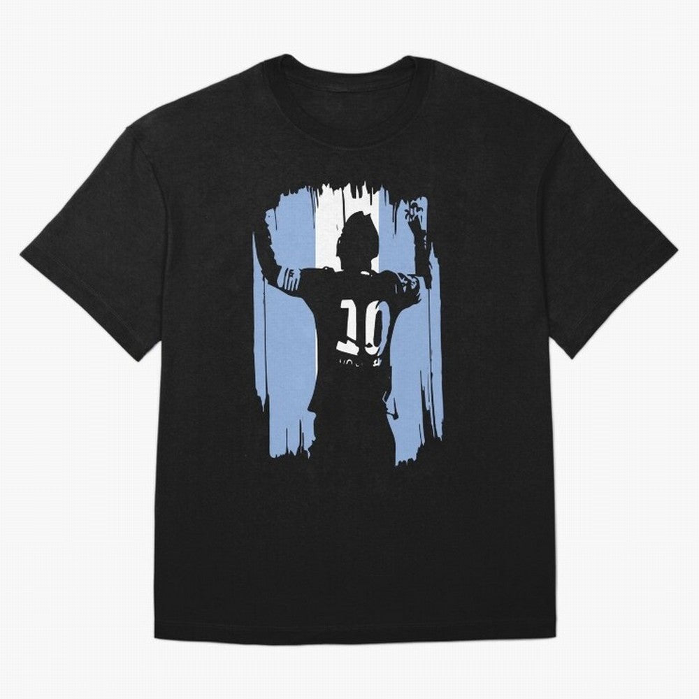 Argentina World Champs Messi Number 10 Classic T-Shirt Represent the Passion of FIFA World Cup 2026 Spirit, Capturing Portugal, Spain and Germany, Mbappe, Goal Celebration Energy, Supporter Heritage, Football Icons and Worldwide Tournament Joy;