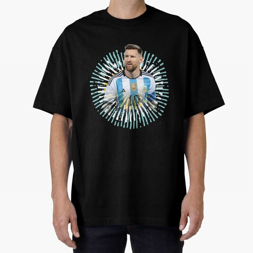 Argentine Messi Classic T-Shirt Celebrate Fan Culture around FIFA World Cup 2026 Group Stage Spirit, Centered on Portugal, Messi, Vintage Soccer Flavor, Modern Football Stars, National Flags and Final Night Emotion; Ideal for Football Dads,