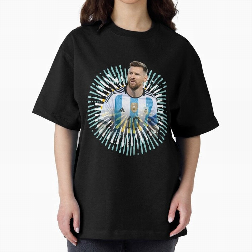 Argentine Messi Classic T-Shirt Celebrate Fan Culture around FIFA World Cup 2026 Group Stage Spirit, Centered on Portugal, Messi, Vintage Soccer Flavor, Modern Football Stars, National Flags and Final Night Emotion; Ideal for Football Dads,