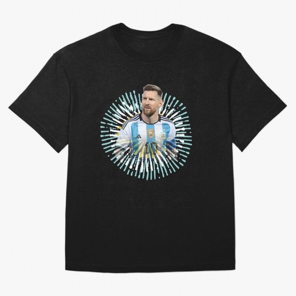 Argentine Messi Classic T-Shirt Celebrate Fan Culture around FIFA World Cup 2026 Group Stage Spirit, Centered on Portugal, Messi, Vintage Soccer Flavor, Modern Football Stars, National Flags and Final Night Emotion; Ideal for Football Dads,