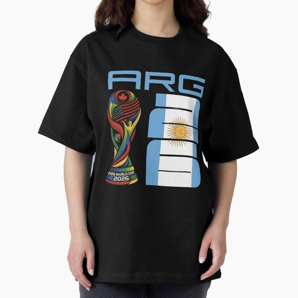 Argentina World Cup 2026 Soccer Fan Art - ARG Albiceleste Essential T-Shirt Follow Every Goal of Global Football Passion for FIFA World Cup 2026, Filled with Messi, England, France and Netherlands, Supporter Pride, Iconic Celebrations, Legendary