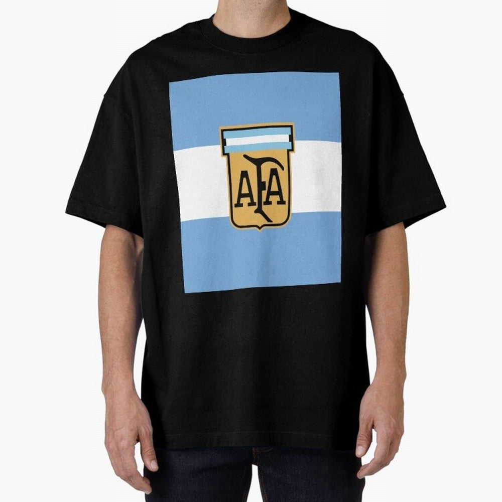 Argentina | 2026 World Cup Fan Apparel Oversized T-Shirt Make Game Day About FIFA World Cup 2026 USA Canada Mexico for Fans of CR7 and Messi and Argentina, France and Brazil, Bringing Stadium Memories, Football Loyalty, International Chants and