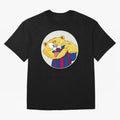 Catculer of FC Barcelona Classic T-Shirt Show Love for Legendary Goals in FIFA World Cup 2026 USA Canada Mexico Featuring Neymar, Haaland and Cristiano Ronaldo, Spain and Netherlands Energy, Vintage Soccer Flavor, Modern Football Stars, National