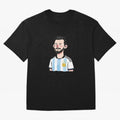 Argentina Soccer Football Player Oversized T-Shirt Bring World Football Passion into FIFA World Cup 2026 Group Stage for Fans of Messi, CR7 and Mbappe and Argentina, Bringing Soccer Culture, Superstar Moments, National Team Dreams and Competitive