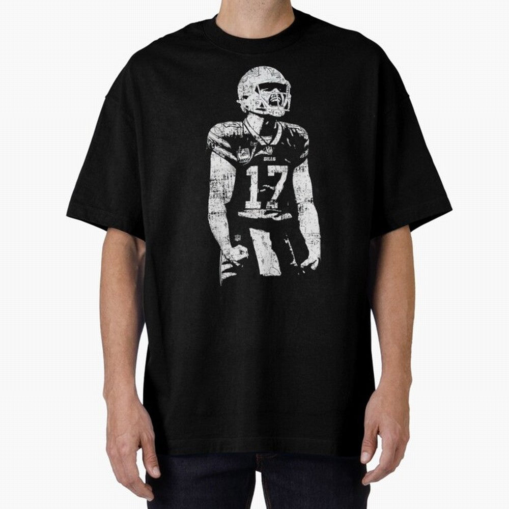 American Football Nfl 2024 Buffalo B - sultan desain 32 Oversized T-Shirt Back Your Heroes with FIFA World Cup 2026 for Fans of Cristiano Ronaldo, Haaland and CR7 and France, Bringing Stadium Memories, Football Loyalty, International Chants and