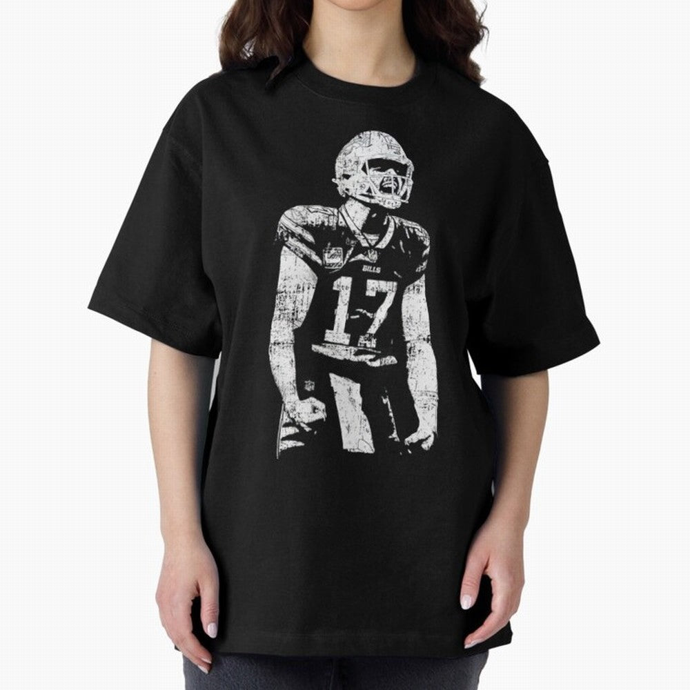 American Football Nfl 2024 Buffalo B - sultan desain 32 Oversized T-Shirt Back Your Heroes with FIFA World Cup 2026 for Fans of Cristiano Ronaldo, Haaland and CR7 and France, Bringing Stadium Memories, Football Loyalty, International Chants and