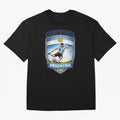 Argentina Vintage Soccer Badge - Campeones 3 Stars Essential T-Shirt Support Your Favorite Stars during the FIFA World Cup 2026 USA Canada Mexico Journey through Messi, Neymar and Mbappe Highlights, Argentina, France and Brazil Pride, Vintage