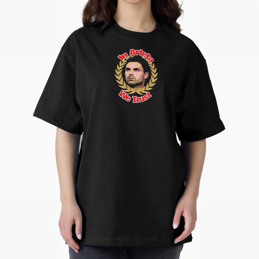 Arsenal - In Arteta We Trust Classic T-Shirt Remember the FIFA World Cup 2026 Group Stage Journey through Messi, CR7 and Mbappe Highlights, Argentina and Brazil Pride, Goal Celebration Energy, Supporter Heritage, Football Icons and Worldwide