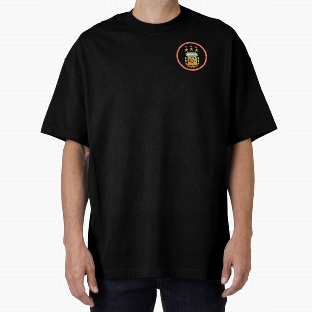 AFA ARGENTINA CHAMPION 2022 Oversized T-Shirt Carry National Pride through Match Day Hype around FIFA World Cup 2026 USA Canada Mexico, Neymar, Netherlands, Sports Nostalgia, International Competition, Famous Players and Unforgettable Victories;