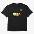 BOCA JUNIORS I LOVE YOU Fitted V-Neck T-Shirt Refresh Global Football Passion for FIFA World Cup 2026, Highlighting CR7 and Messi, Netherlands, Champion Mindset, Group Stage Buzz, Knockout Tension and Passionate Fan Culture; Ideal for Fans Who