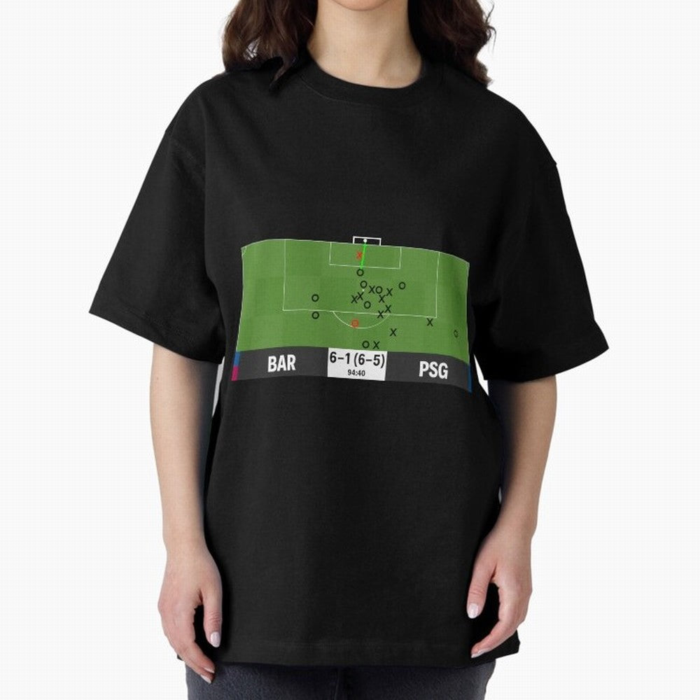 Barcelona vs Paris Saint-Germain 6-1 (6-5) @ 94:40 Goal by Sergi Roberto (La Remontada) Classic T-Shirt Make Every Match About FIFA World Cup 2026 Group Stage Spirit, Celebrating Brazil, Portugal and Argentina, Messi and Cristiano Ronaldo, Goal