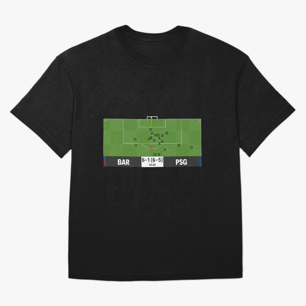 Barcelona vs Paris Saint-Germain 6-1 (6-5) @ 94:40 Goal by Sergi Roberto (La Remontada) Classic T-Shirt Make Every Match About FIFA World Cup 2026 Group Stage Spirit, Celebrating Brazil, Portugal and Argentina, Messi and Cristiano Ronaldo, Goal