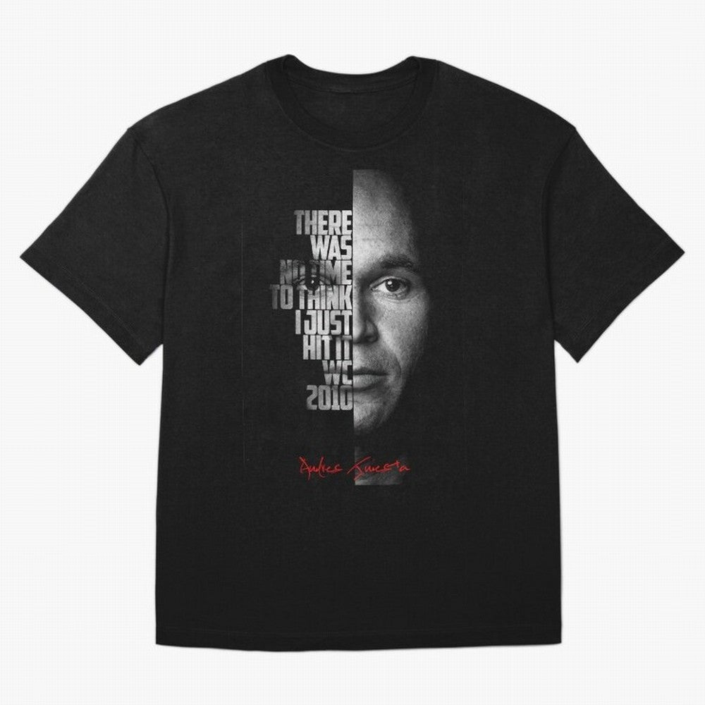 Black and white Andres Iniesta Quote. Classic T-Shirt Celebrate Soccer Greatness during FIFA World Cup 2026 USA Canada Mexico Spirit, Filled with Argentina, France and Brazil, Haaland, Match Day Excitement, Supporter Culture, Golden Goals and