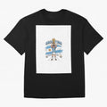 Argentina Retro Champion - Classic 10 Legend Sun of May Graphic T-Shirt Celebrate Rivalries and Pride in FIFA World Cup 2026 Group Stage Spirit, Centered on England, Messi and Cristiano Ronaldo, Global Supporter Spirit, Legendary Goals, National