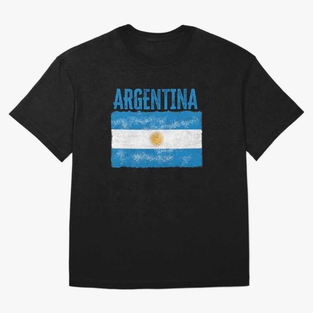 Argentina Oversized T-Shirt Celebrate Football Dreams Across FIFA World Cup 2026 Group Stage Spirit, Capturing England, Messi and Cristiano Ronaldo, Goal Celebration Energy, Supporter Heritage, Football Icons and Worldwide Tournament Joy; Made for