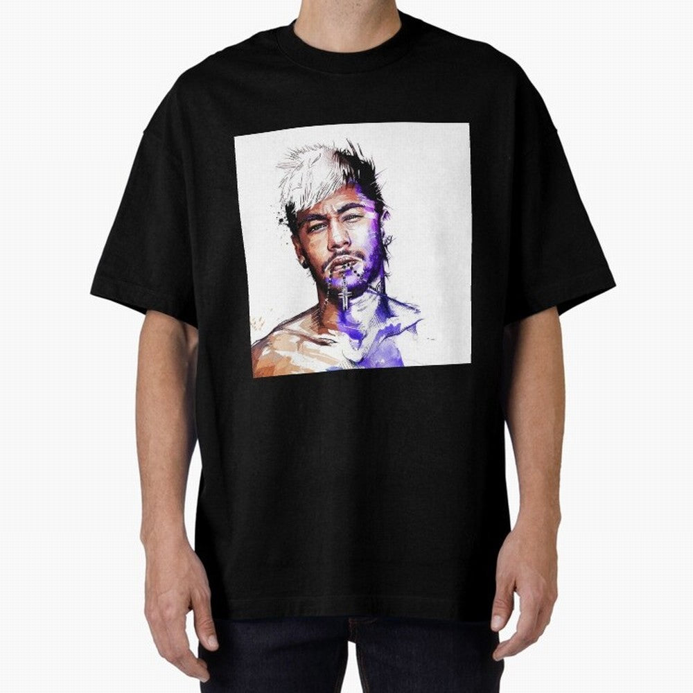 Neymar Style Oversized T-Shirt Bring Legendary Rivalry Energy to FIFA World Cup 2026 Celebrating Messi and Cristiano Ronaldo, Spain and Netherlands Energy, Retro Football Energy, Iconic Rivalries, Trophy Chase Drama and Stadium Atmosphere; Perfect