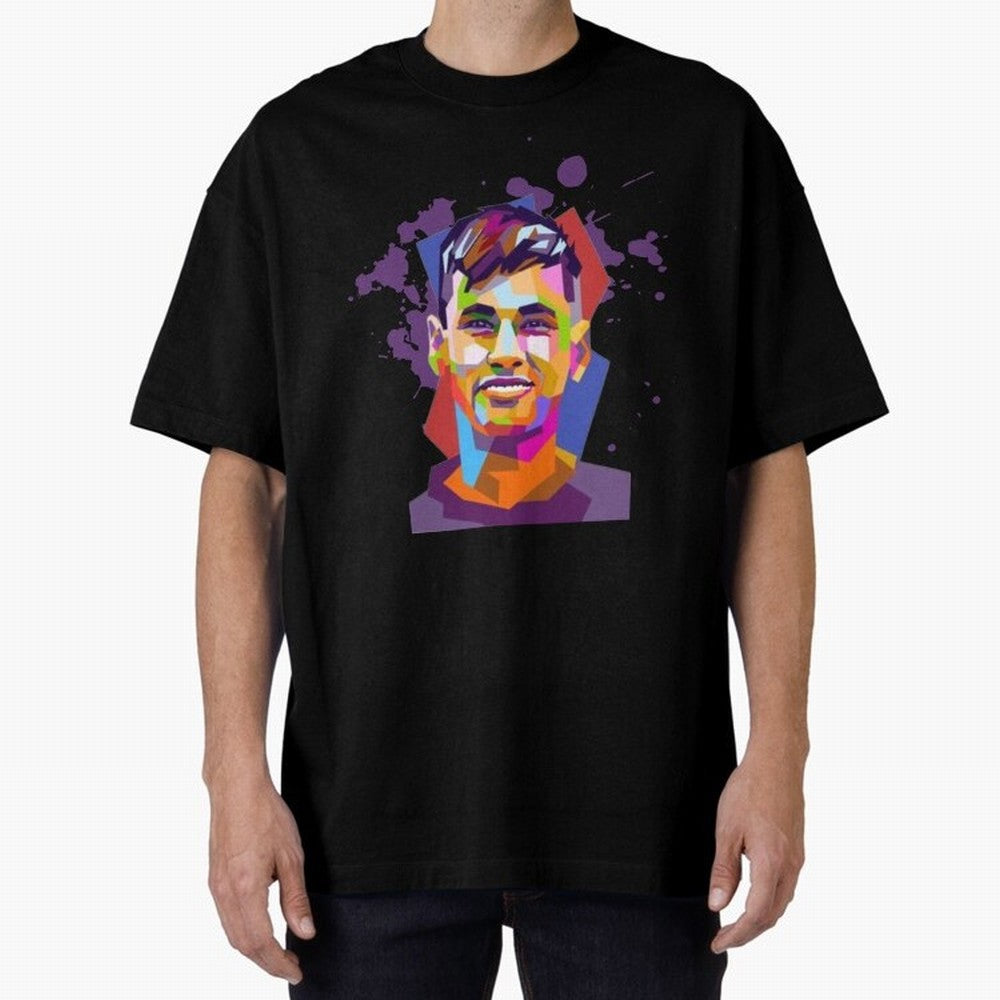 Neymar Design Oversized T-Shirt Join the Countdown to FIFA World Cup 2026 Group Stage Featuring Messi, Argentina and Brazil Energy, Supporter Pride, Iconic Celebrations, Legendary Names and Global Match Day Energy; Perfect for Fans, Collectors,