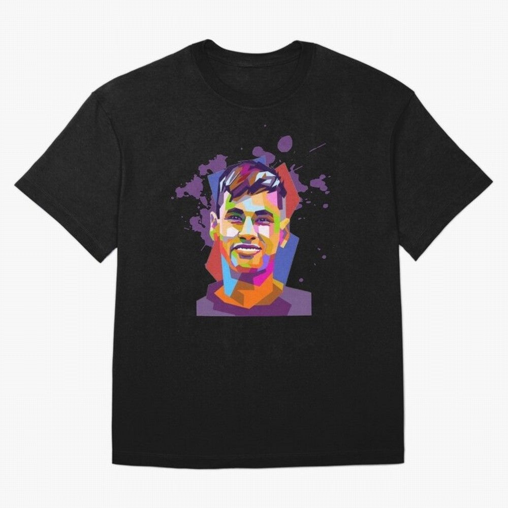 Neymar Design Oversized T-Shirt Join the Countdown to FIFA World Cup 2026 Group Stage Featuring Messi, Argentina and Brazil Energy, Supporter Pride, Iconic Celebrations, Legendary Names and Global Match Day Energy; Perfect for Fans, Collectors,