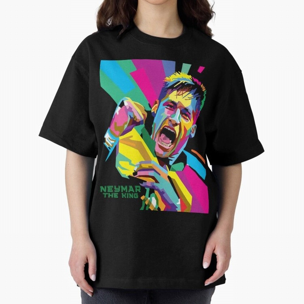 Neymar The King Design Classic T-Shirt Celebrate FIFA World Cup 2026 Capturing Mbappe and Neymar, Netherlands Energy, Global Supporter Spirit, Legendary Goals, National Colors and Tournament Celebration; Great for Supporters Who Love Legendary