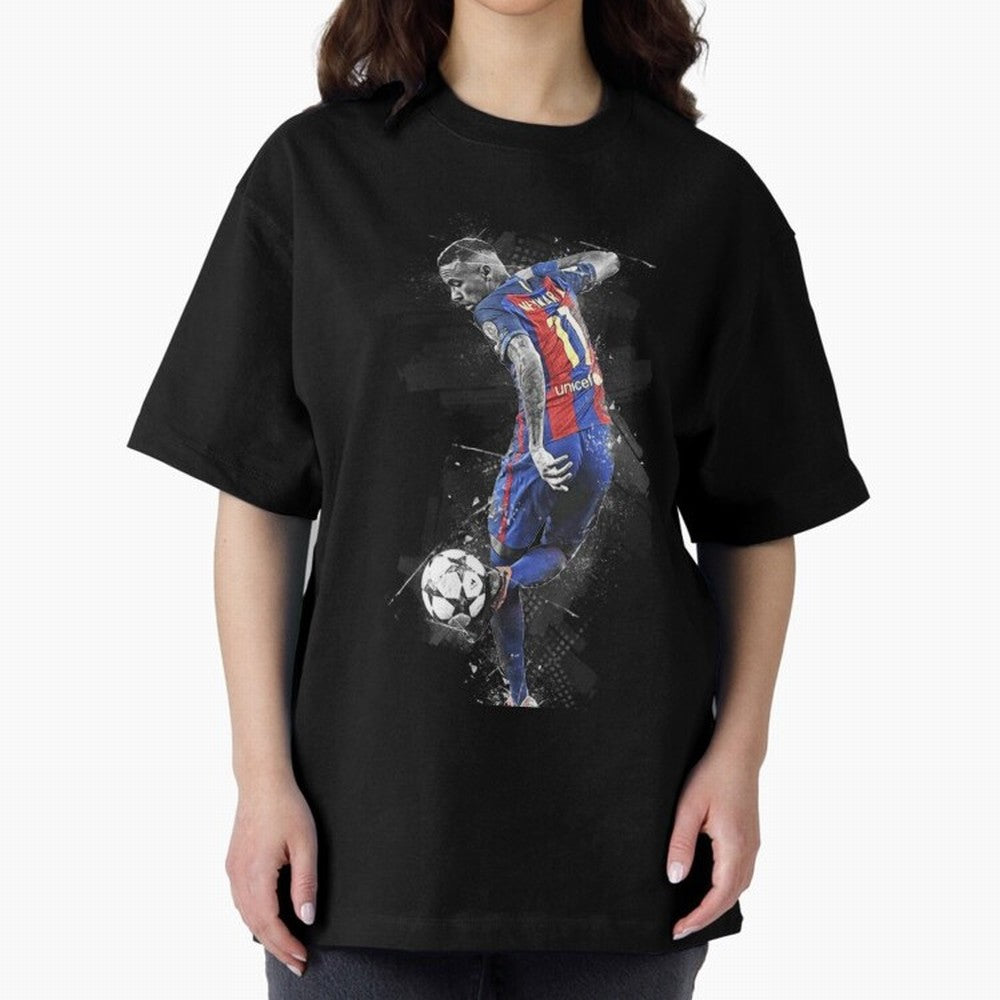 Neymar Neymar Jr Oversized T-Shirt Support Your Favorite Stars during FIFA World Cup 2026 Group Stage for Fans of CR7 and Portugal, Spain and Germany, Bringing Supporter Pride, Iconic Celebrations, Legendary Names and Global Match Day Energy;