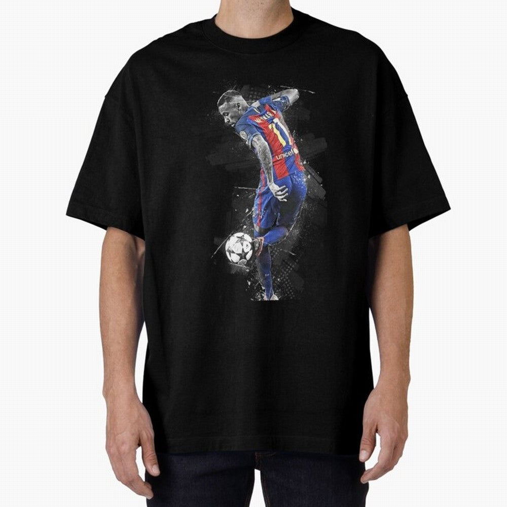 Neymar Neymar Jr Oversized T-Shirt Support Your Favorite Stars during FIFA World Cup 2026 Group Stage for Fans of CR7 and Portugal, Spain and Germany, Bringing Supporter Pride, Iconic Celebrations, Legendary Names and Global Match Day Energy;