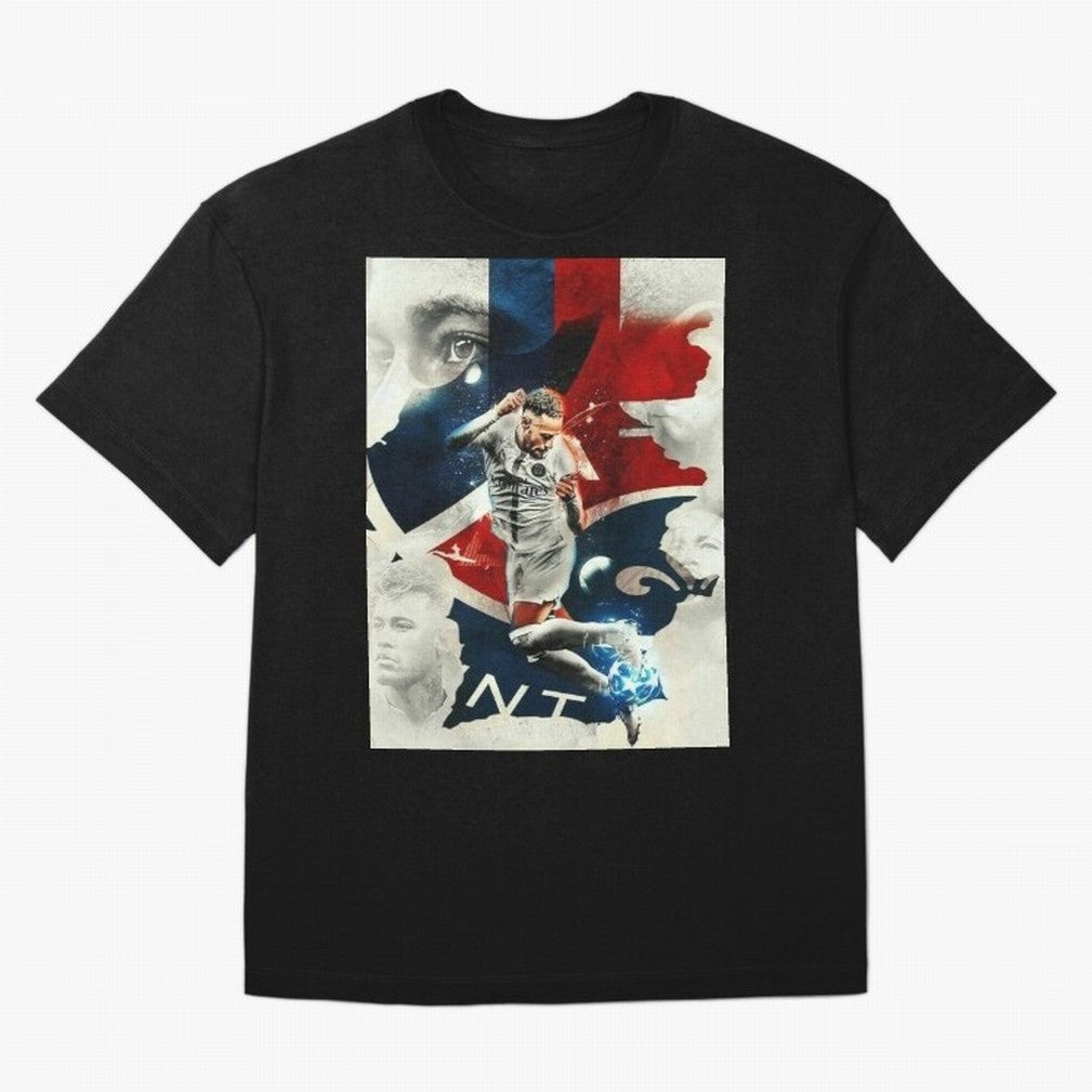 Neymar Art Wallpaper Classic T-Shirt Bring FIFA World Cup 2026 Spirit, Featuring Spain and Netherlands, Cristiano Ronaldo, Goal Celebration Energy, Supporter Heritage, Football Icons and Worldwide Tournament Joy; Great for Supporters Who Love