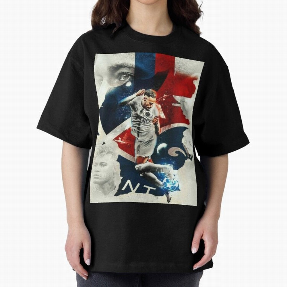 Neymar Art Wallpaper Classic T-Shirt Bring FIFA World Cup 2026 Spirit, Featuring Spain and Netherlands, Cristiano Ronaldo, Goal Celebration Energy, Supporter Heritage, Football Icons and Worldwide Tournament Joy; Great for Supporters Who Love