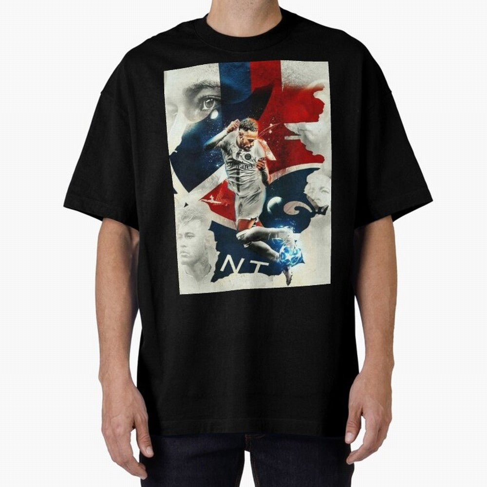 Neymar Art Wallpaper Classic T-Shirt Bring FIFA World Cup 2026 Spirit, Featuring Spain and Netherlands, Cristiano Ronaldo, Goal Celebration Energy, Supporter Heritage, Football Icons and Worldwide Tournament Joy; Great for Supporters Who Love