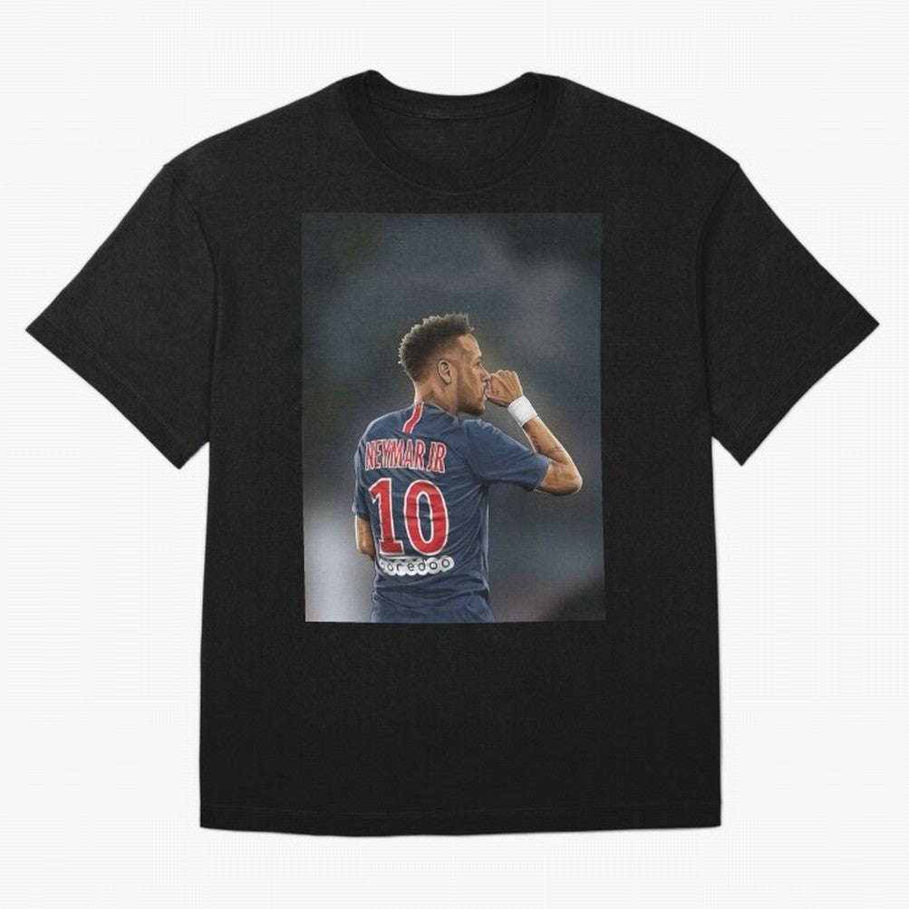 Neymar Watercolor Art Oversized T-Shirt Mark FIFA World Cup 2026 Spirit, Capturing Germany, Neymar, Supporter Pride, Iconic Celebrations, Legendary Names and Global Match Day Energy; Perfect for People Who Love Argentina, Brazil, France, England,