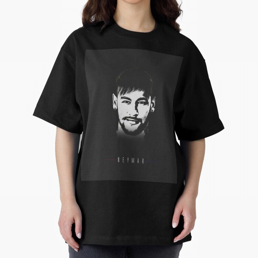 Designs by Neymar Illustration Classic T-Shirt Experience FIFA World Cup 2026 Group Stage Spirit, Made for Argentina and Brazil, Cristiano Ronaldo, Soccer Culture, Superstar Moments, National Team Dreams and Competitive Fire; Great for Supporters