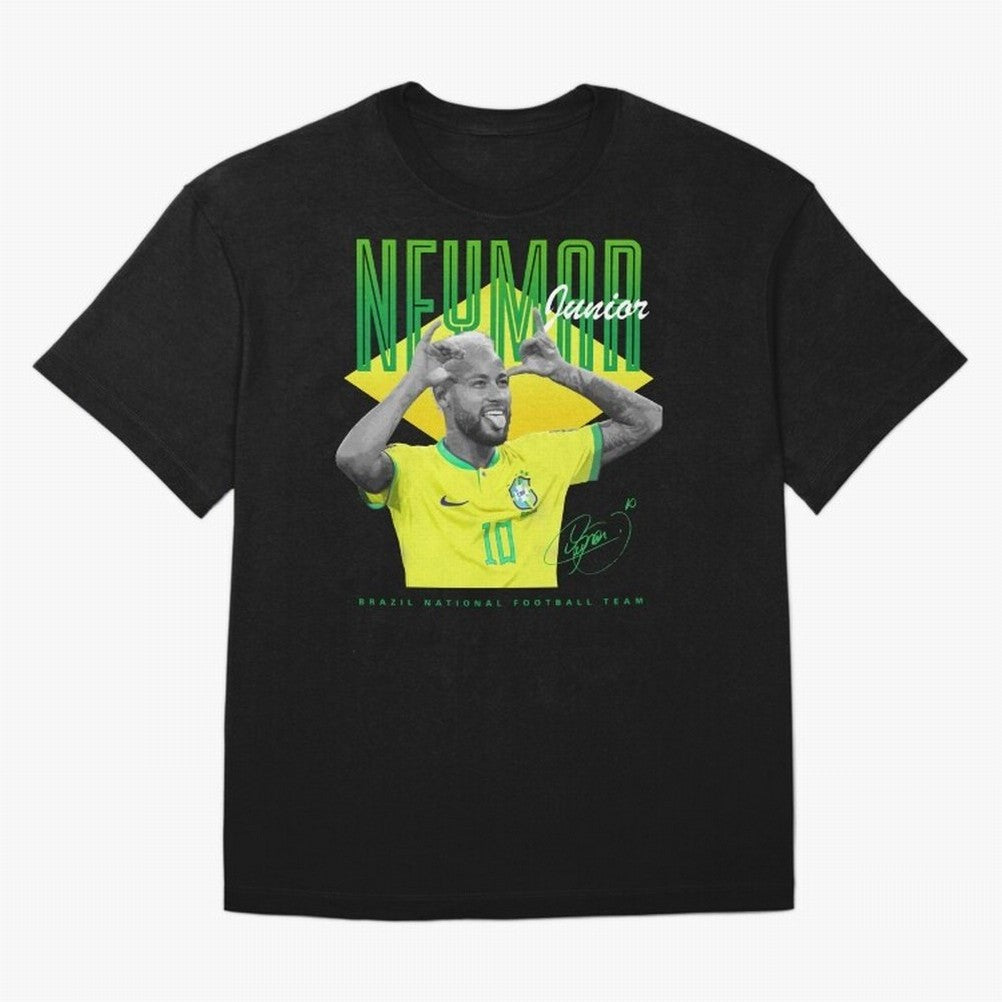 Neymar Jr. Oversized T-Shirt Represent Football Lovers during Global Football Passion for FIFA World Cup 2026, Filled with Mbappe and Neymar, Portugal, Spain and Germany, Champion Mindset, Group Stage Buzz, Knockout Tension and Passionate Fan