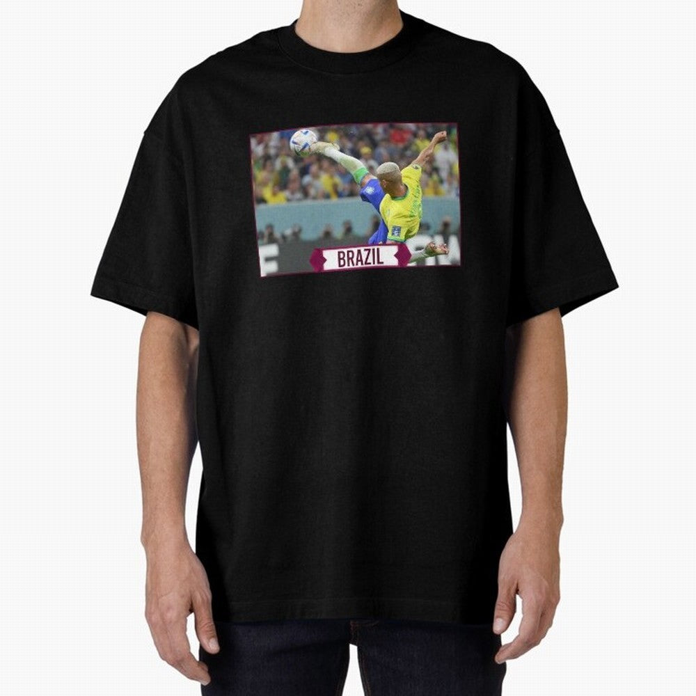 Brazil World Cup Classic T-Shirt Support Iconic Players in Global Football Passion for FIFA World Cup 2026 Group Stage, Inspired by CR7, Germany, Match Day Excitement, Supporter Culture, Golden Goals and Global Football Passion; Made for Die Hard