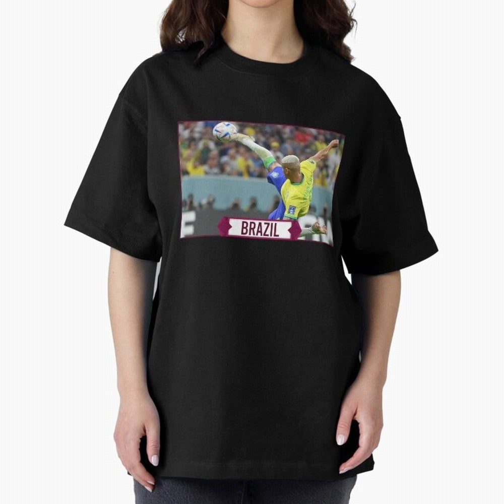 Brazil World Cup Classic T-Shirt Support Iconic Players in Global Football Passion for FIFA World Cup 2026 Group Stage, Inspired by CR7, Germany, Match Day Excitement, Supporter Culture, Golden Goals and Global Football Passion; Made for Die Hard
