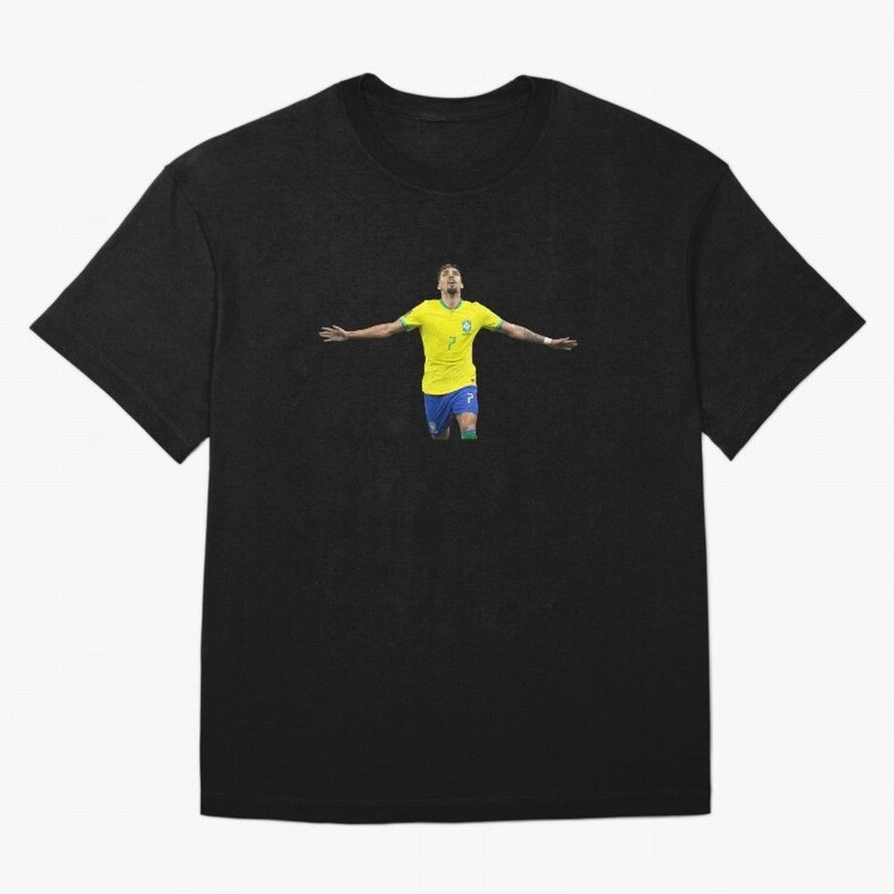 Lucas Paqueta Classic T-Shirt Support Your Favorite Stars during Global Football Passion for FIFA World Cup 2026 Group Stage, Connected to Cristiano Ronaldo, France, Retro Football Energy, Iconic Rivalries, Trophy Chase Drama and Stadium