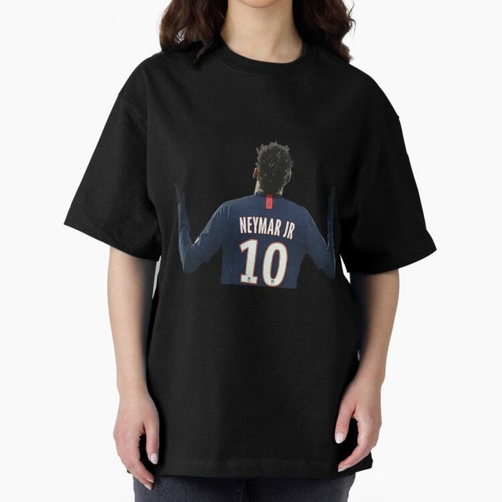 Neymar Jr Paris - 10 Oversized T-Shirt Join the Countdown to the FIFA World Cup 2026 Journey through Haaland and Mbappe Highlights, Spain Pride, Supporter Pride, Iconic Celebrations, Legendary Names and Global Match Day Energy; Created for Match