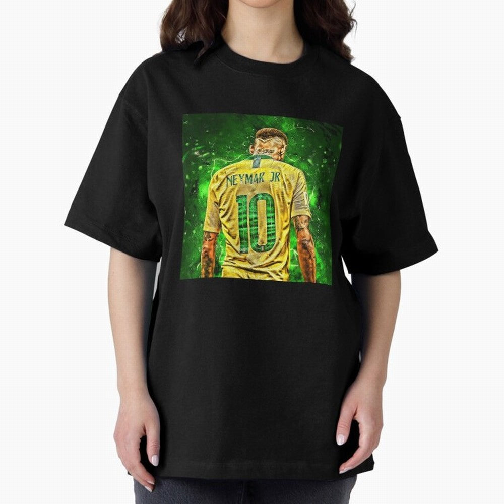 Neymar National Team Classic T-Shirt Celebrate Unforgettable Nights in Global Football Passion for FIFA World Cup 2026 USA Canada Mexico, Connected to Neymar, Haaland and Cristiano Ronaldo, Germany, Championship Spirit, Famous Goals, Roaring Crowds