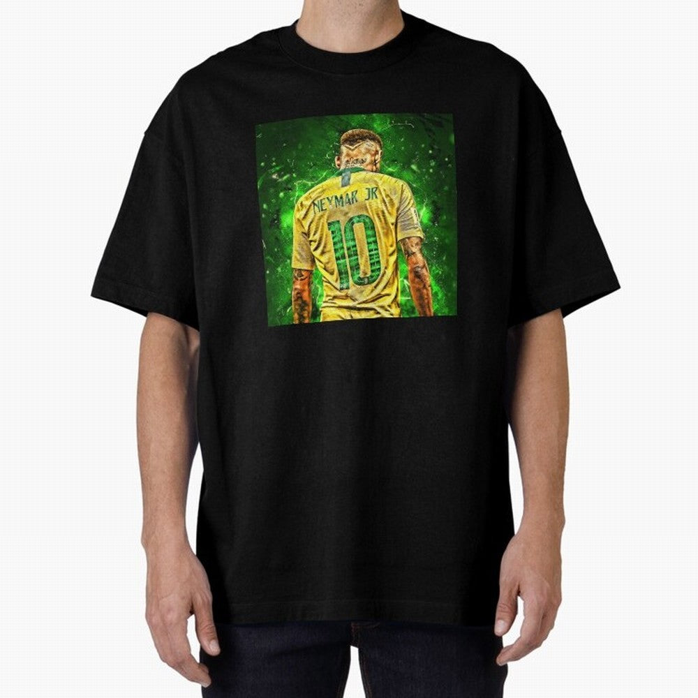 Neymar National Team Classic T-Shirt Celebrate Unforgettable Nights in Global Football Passion for FIFA World Cup 2026 USA Canada Mexico, Connected to Neymar, Haaland and Cristiano Ronaldo, Germany, Championship Spirit, Famous Goals, Roaring Crowds
