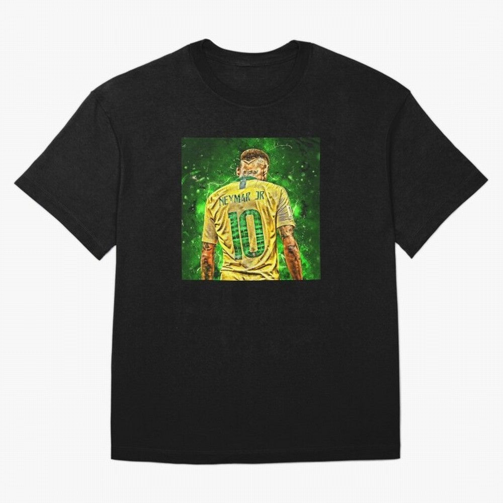 Neymar National Team Classic T-Shirt Celebrate Unforgettable Nights in Global Football Passion for FIFA World Cup 2026 USA Canada Mexico, Connected to Neymar, Haaland and Cristiano Ronaldo, Germany, Championship Spirit, Famous Goals, Roaring Crowds