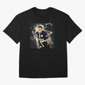 Neymar Run Oversized T-Shirt Represent Global Football Passion for FIFA World Cup 2026 Group Stage, Inspired by Neymar, Spain, Championship Spirit, Famous Goals, Roaring Crowds and International Football Unity; Made for Collectors Who Enjoy Iconic