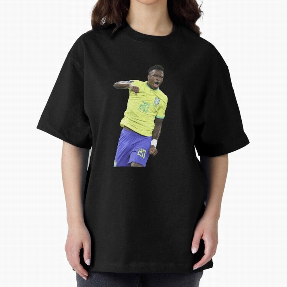 Vinicius Junior Classic T-Shirt Celebrate Global Football Passion for FIFA World Cup 2026, Featuring Neymar, Haaland and Cristiano Ronaldo, France, Goal Celebration Energy, Supporter Heritage, Football Icons and Worldwide Tournament Joy; Great for