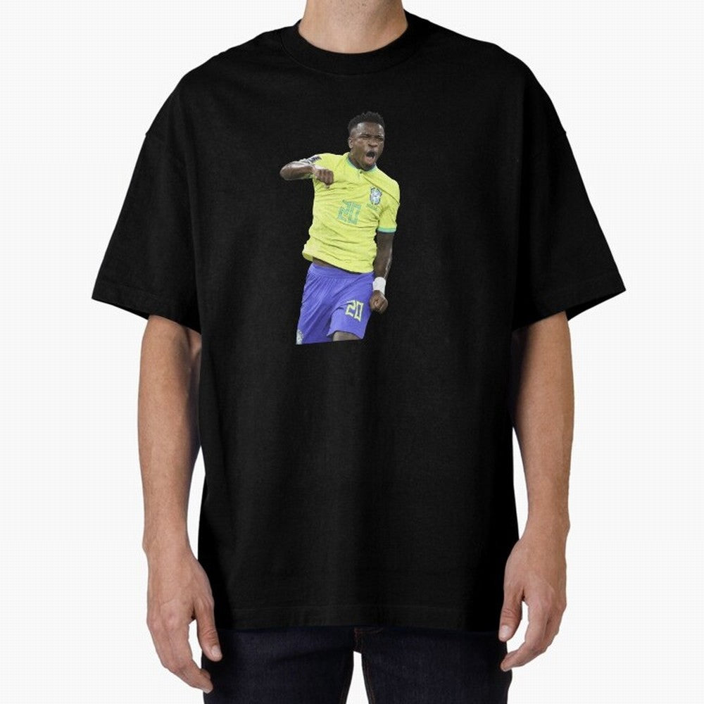 Vinicius Junior Classic T-Shirt Celebrate Global Football Passion for FIFA World Cup 2026, Featuring Neymar, Haaland and Cristiano Ronaldo, France, Goal Celebration Energy, Supporter Heritage, Football Icons and Worldwide Tournament Joy; Great for