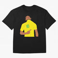 Neymar Jr Oversized T-Shirt Showcase FIFA World Cup 2026 Centered on Cristiano Ronaldo, Argentina and Brazil Energy, Classic Soccer Heritage, Championship Pressure, Fan Loyalty and International Pride; Perfect for People Who Love Argentina, Brazil,